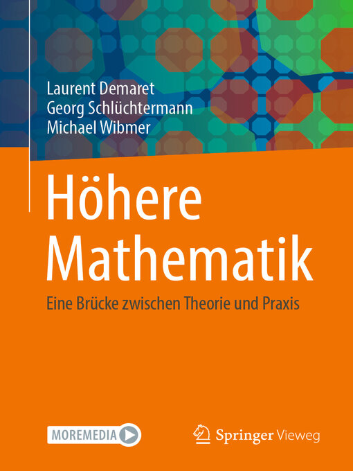 Title details for Höhere Mathematik by Laurent Demaret - Available